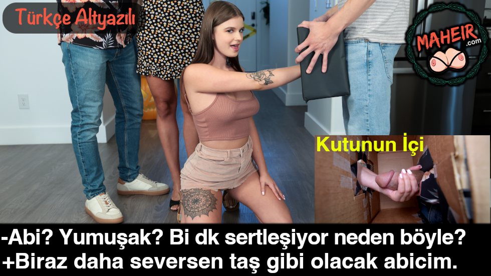 Kız Kardeşine Hediye Kutusunun İçine Koyduğu Yarrağını Elletti